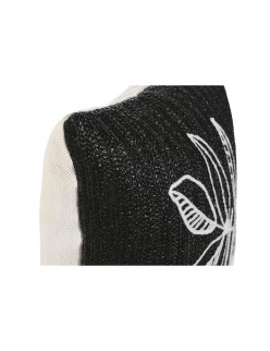 Cojín Home ESPRIT Blanco Negro 42 x 15 x 42 cm