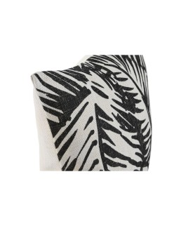Cojín Home ESPRIT Blanco Negro Impreso 45 x 15 x 45 cm
