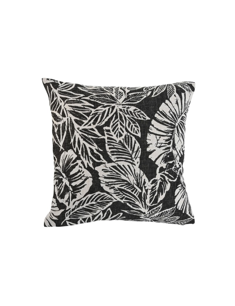 Coussin Home ESPRIT Blanc Noir Imprimé 45 x 15 x 45 cm