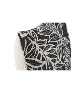 Coussin Home ESPRIT Blanc Noir Imprimé 45 x 15 x 45 cm