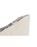 Coussin Home ESPRIT Blanc Noir Imprimé 45 x 15 x 45 cm