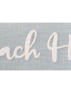 Cushion Home ESPRIT Beach White Sky blue Mediterranean 60 x 10 x 35 cm