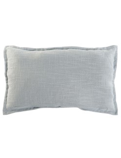 Cojín Home ESPRIT Beach Blanco Azul cielo Mediterráneo 60 x 10 x 35 cm