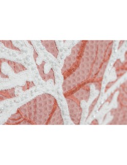 Cojín Home ESPRIT Blanco Coral Mediterráneo 60 x 10 x 35 cm