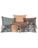 Cojín Home ESPRIT Tropical Palmera 50 x 15 x 30 cm