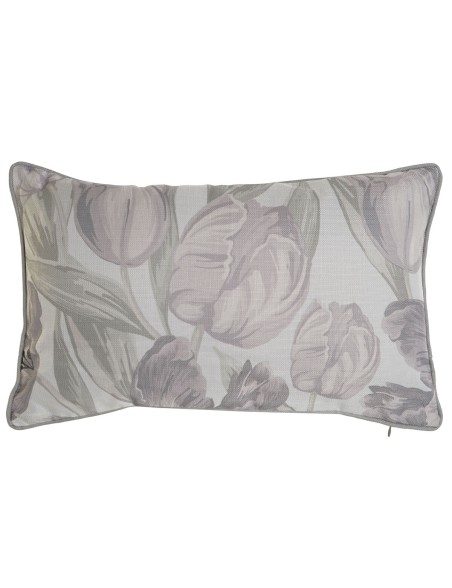 Cojín Home ESPRIT Impreso Tulipán 50 x 10 x 30 cm