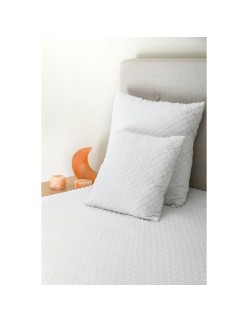 Cojín Home ESPRIT Blanco 45 x 45 x 45 cm