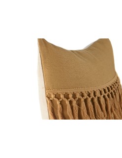 Cojín Home ESPRIT Mostaza 45 x 15 x 45 cm
