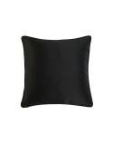 Cojín Home ESPRIT Negro Dorado 45 x 15 x 45 cm