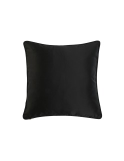 Cojín Home ESPRIT Negro Dorado 45 x 15 x 45 cm