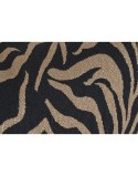 Cojín Home ESPRIT Negro Dorado 45 x 15 x 45 cm