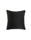 Cojín Home ESPRIT Negro Dorado 45 x 15 x 45 cm