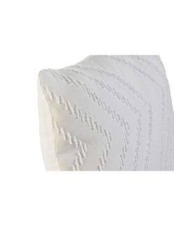 Cojín Home ESPRIT Blanco 45 x 45 x 45 cm