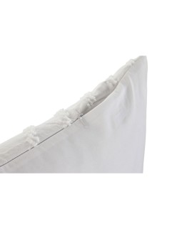 Cojín Home ESPRIT Blanco 45 x 45 x 45 cm