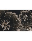 Cojín Home ESPRIT Negro Dorado 45 x 15 x 45 cm
