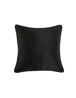 Cojín Home ESPRIT Negro Dorado 45 x 15 x 45 cm