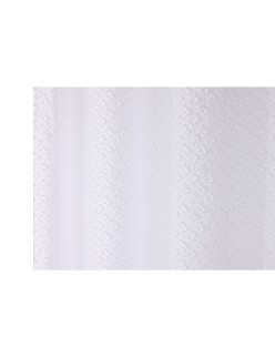 Cortina Home ESPRIT Branco 140 x 260 x 260 cm Bordado