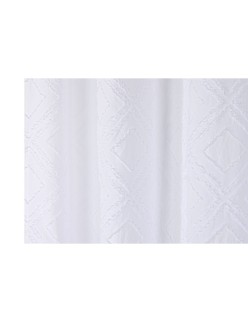 Cortina Home ESPRIT Branco 140 x 260 x 260 cm Bordado