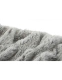 Manta Home ESPRIT Gris 130 x 170 x 2 cm