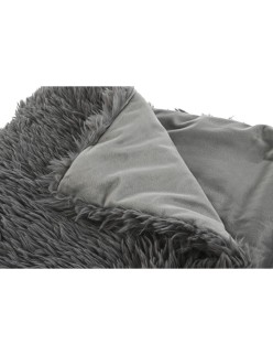 Manta Home ESPRIT Gris 130 x 170 cm