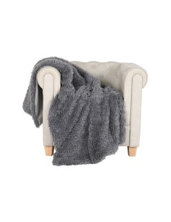 Manta Home ESPRIT Gris 130 x 170 cm