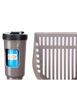 Pala reclaimer Mascow 324 Antracite Plastica 28 x 7 x 12,5 cm Animali Domestici Dispenser per Buste (12 Unità)
