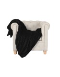 Manta Home ESPRIT Negro 130 x 170 cm