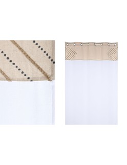 Cortinas Home ESPRIT 140 x 260 x 260 cm
