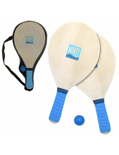 Palas de Playa con Pelota Juinsa Madera 20 x 43 cm