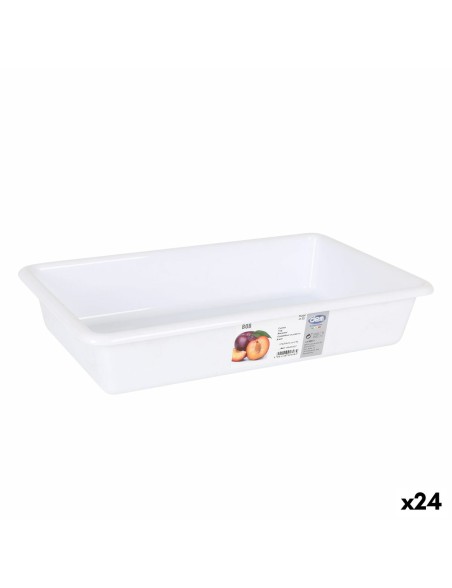Cubeta Dem Bob Blanco 37 x 23 x 7 cm (24 Unidades)