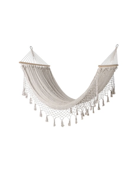 Hamaca Colgante Home ESPRIT Blanco 100 x 200 x 5 cm
