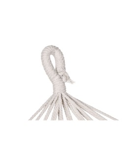 Hamaca Colgante Home ESPRIT Blanco Flecos 200 x 100 x 5 cm