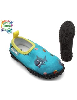 Calzari per Bambini Azzurro Squalo