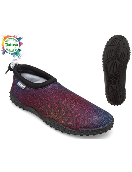 Babyschuhe Bunt Mandala