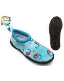 Chaussures aquatiques pour Enfants Bleu Sirène