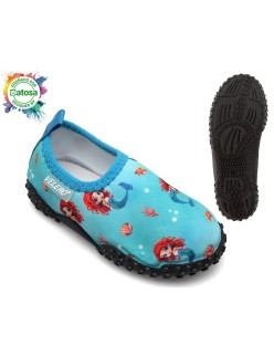 Chaussures aquatiques pour Enfants Bleu Sirène