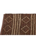 Alfombra Home ESPRIT Marrón Rombos 120 x 180 x 1 cm