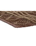 Alfombra Home ESPRIT Marrón Rombos 120 x 180 x 1 cm