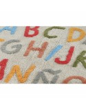 Alfombra Home ESPRIT Blanco Multicolor Infantil 100 x 150 x 1,5 cm