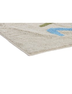 Alfombra Home ESPRIT Blanco Multicolor Infantil 100 x 150 x 1,5 cm