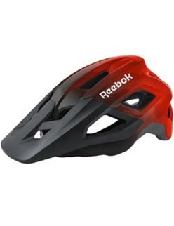 Fahrradhelm für Erwachsene Reebok Schwarz Rot Visier