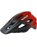Fahrradhelm für Erwachsene Reebok Schwarz Rot Visier