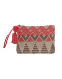 Neceser de Viaje Home ESPRIT Beige Fucsia 26 x 2 x 19 cm