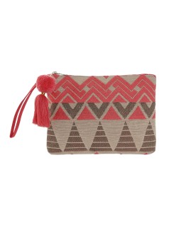 Neceser de Viaje Home ESPRIT Beige Fucsia 26 x 2 x 19 cm