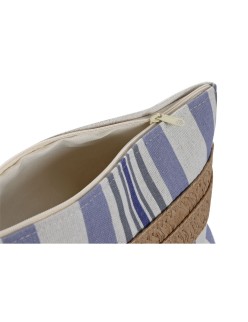 Neceser de Viaje Home ESPRIT Beige Lila 25 x 7 x 15 cm (2 Unidades)