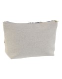 Neceser de Viaje Home ESPRIT Beige Lila 25 x 7 x 15 cm (2 Unidades)