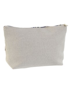 Neceser de Viaje Home ESPRIT Beige Lila 25 x 7 x 15 cm (2 Unidades)