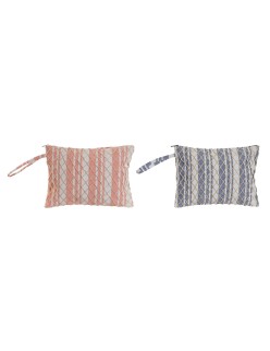 Neceser de Viaje Home ESPRIT Azul Coral EVA 26 x 1 x 18 cm (2 Unidades)