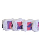 Reise-Toilettentasche DKD Home Decor Weiß polialgodon 15 x 6 x 12 cm (4 Stück)