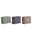 Nécessaire de Voyage DKD Home Decor Marron Vert Bordeaux 20 x 8 x 14 cm